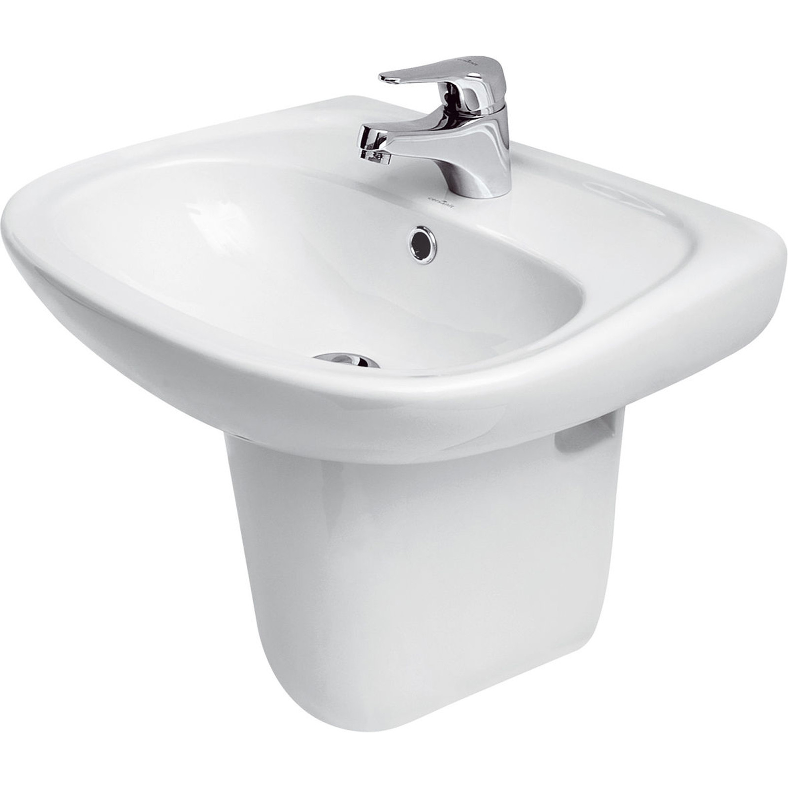 CERSANIT MARKET 50 umyvadlo s otvorem pro armatury K18-008