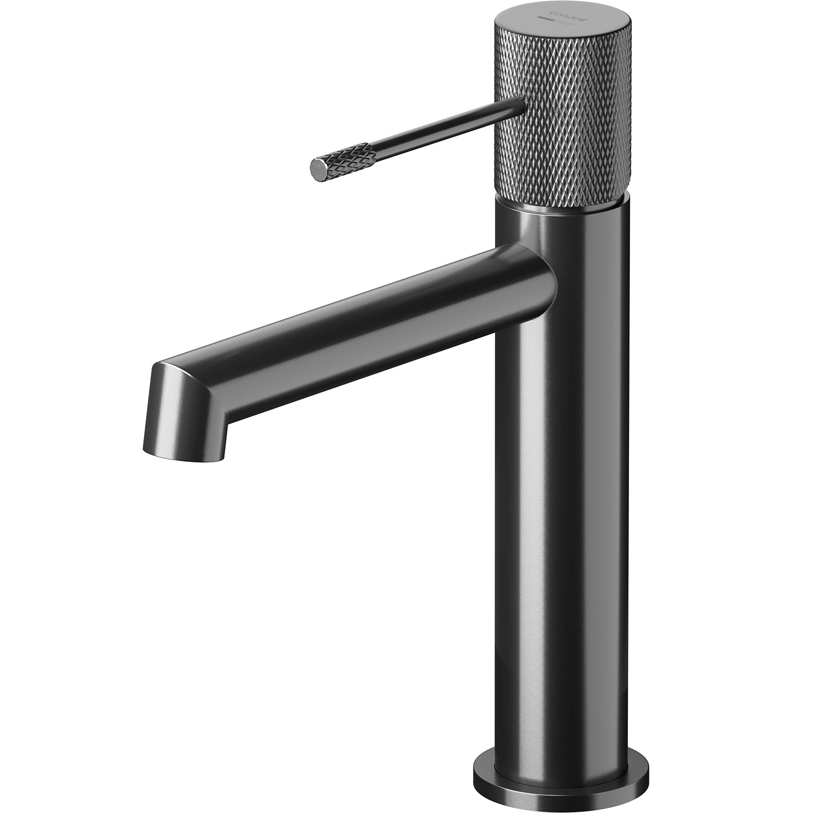 CERSANIT Umyvadlová baterie stojící na podlaze ZEN gun metal S951-598