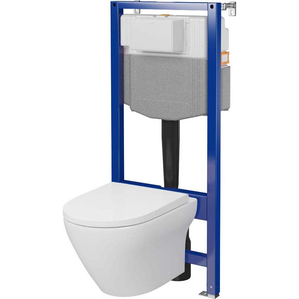 CERSANIT AQUA PLUS mechanická podomítková souprava s miskou LARGA a deskou S701-823