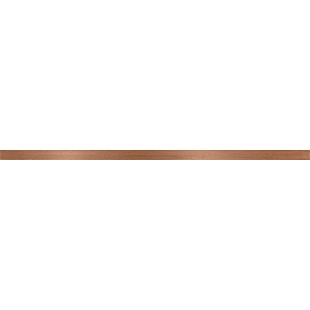 Obklady na stěnu listwa UNIVERSAL METAL BORDERS copper mirror glossy 2x59,8