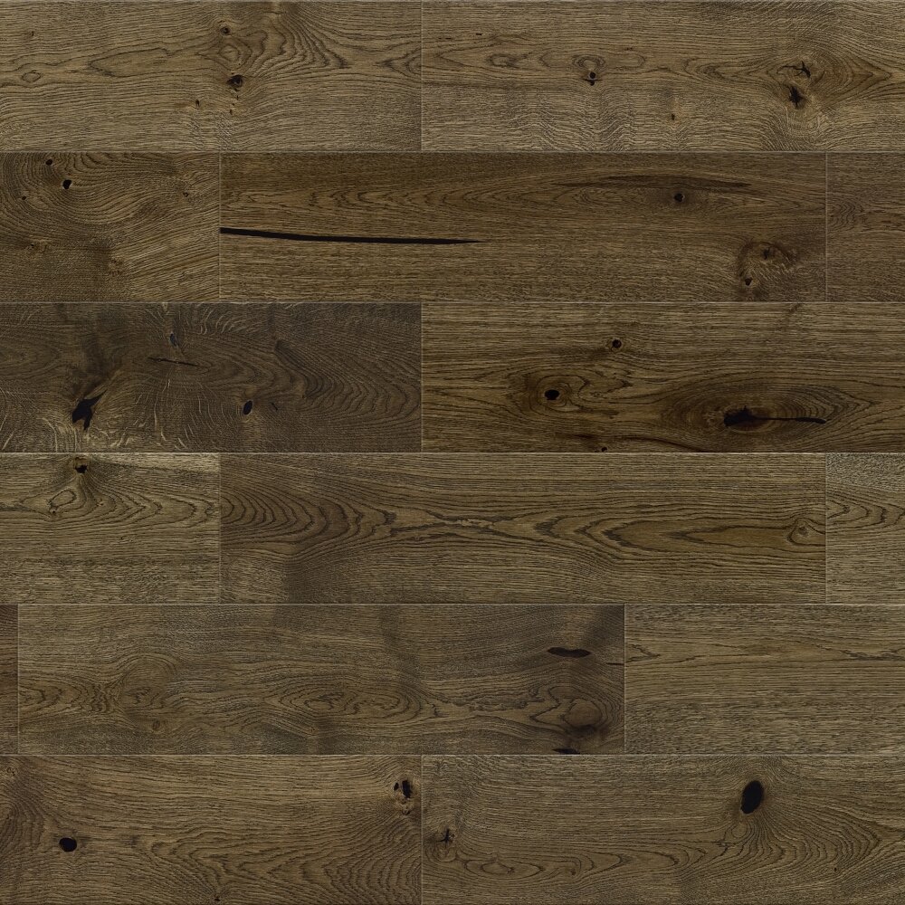 Dřevěné podlahy BARLINEK DUB 1-LAM LAK MATNÝ KÁVA BRONZOVÁ MIKROFÁZA KARTÁČOVANÁ 14x180x725mm VARIOUS