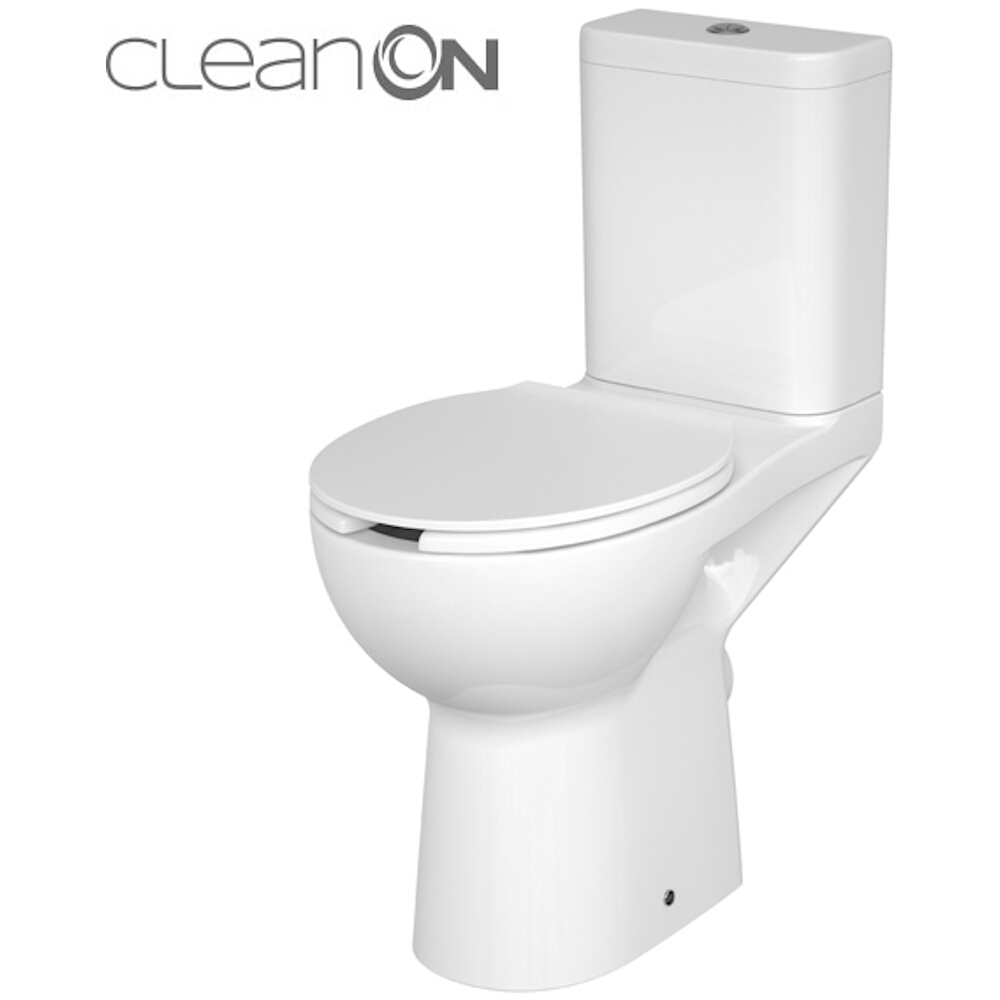 CERSANIT Kompaktní WC 579 ETIUDA NEW CLEAN ON PRO ČÁSTEČNÝ 010 3/6L bez sedačky K11-0221