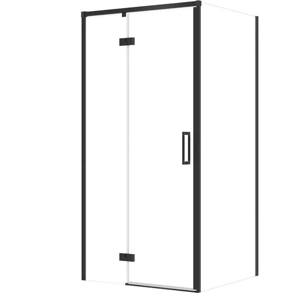 CERSANIT LARGA obdélníkový sprchový kout levý 100x80x195 cm černý S601-315