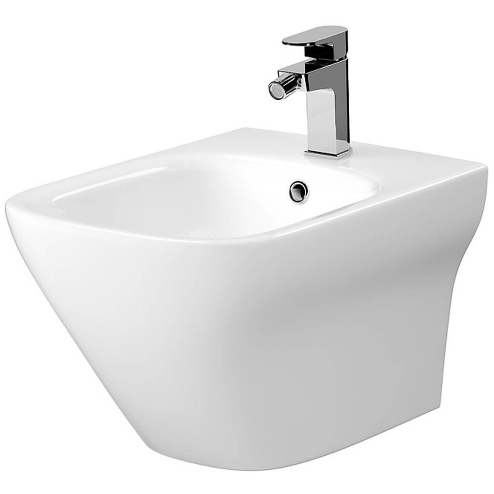 CERSANIT Závěsný bidet LARGA SQUARE BOX se skrytou montáží K120-012
