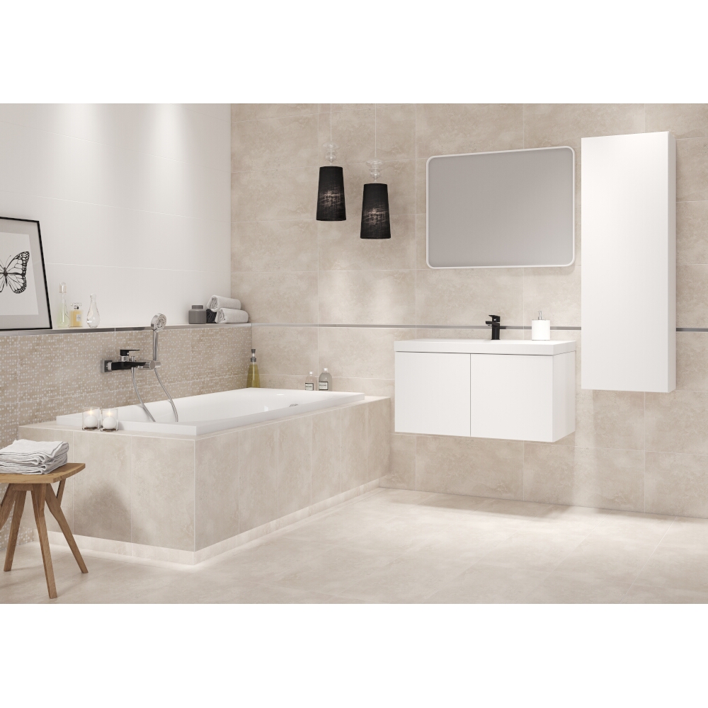 Glazované_dlaždice_NORMANDIE_beige_mat_29,7x59,8_#108 Glazované dlaždice NORMANDIE beige mat 29,7x59,8 #108