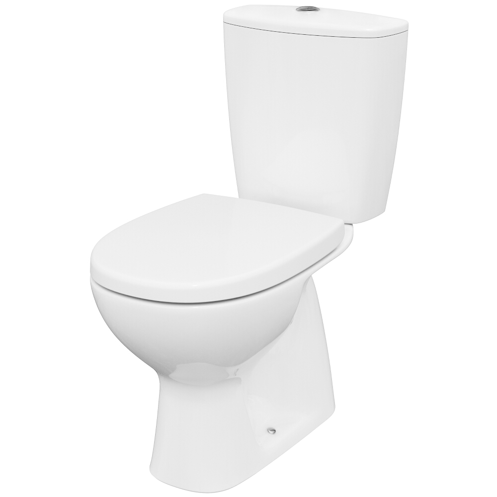 CERSANIT Kompaktní toaleta 66,5 616 arteco 011 3/5 nové co Duroplast deska WO łw 78,5 K667-056