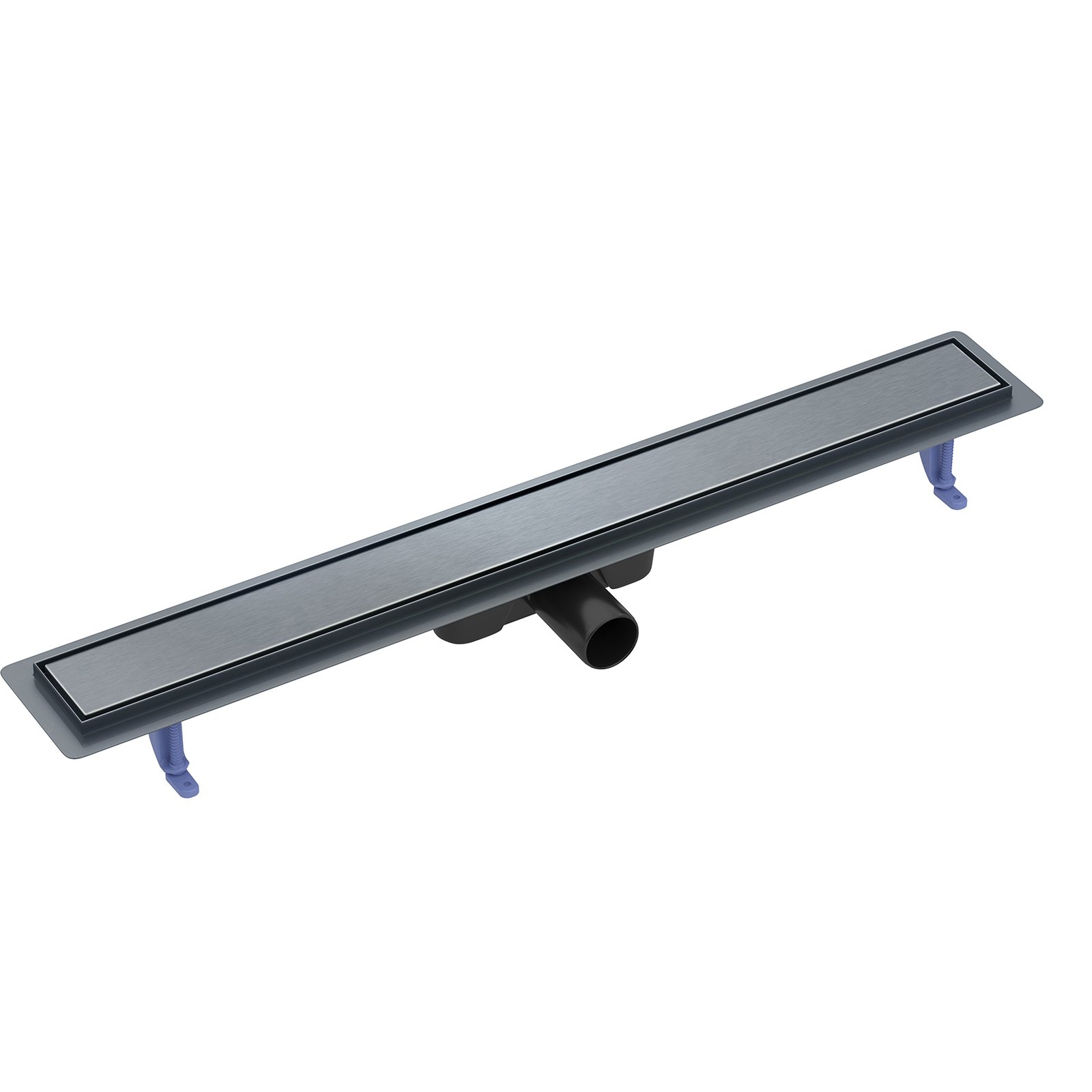 CERSANIT Lineární drenáž TAKO 80 s oboustrannou mřížkou černého kovového S204-064