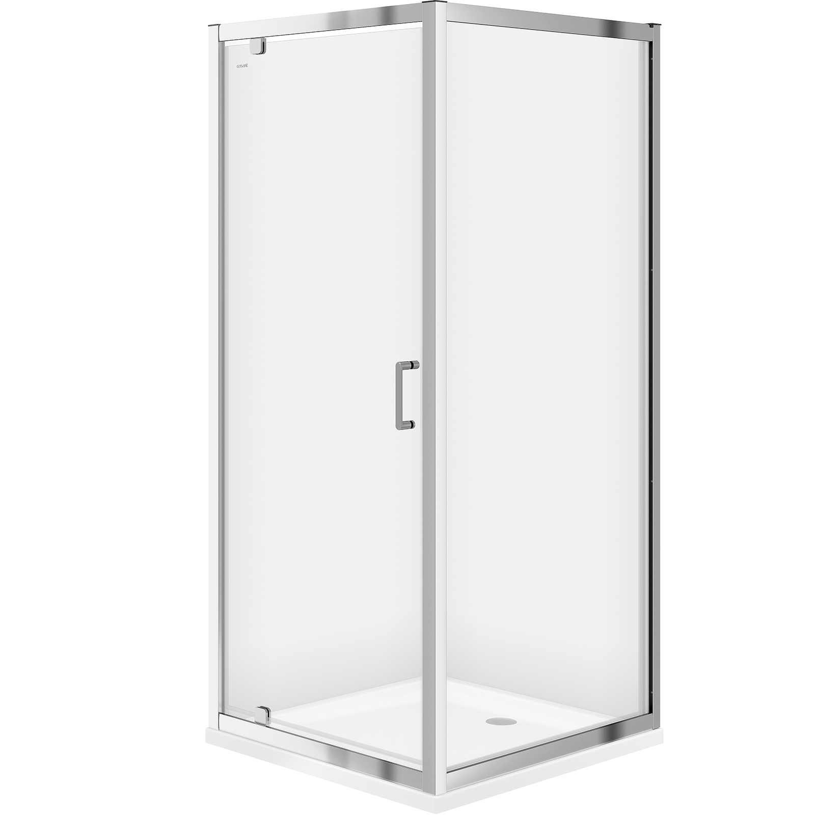 CERSANIT Set: Čtvercový sprchový kout ZIP chrom 90x190 + sprchová vanička TAKO 90x4 S601-112 CERSANIT Set: Čtvercový sprchový kout ZIP chrom 90x190 + sprchová vanička TAKO 90x4 S601-112