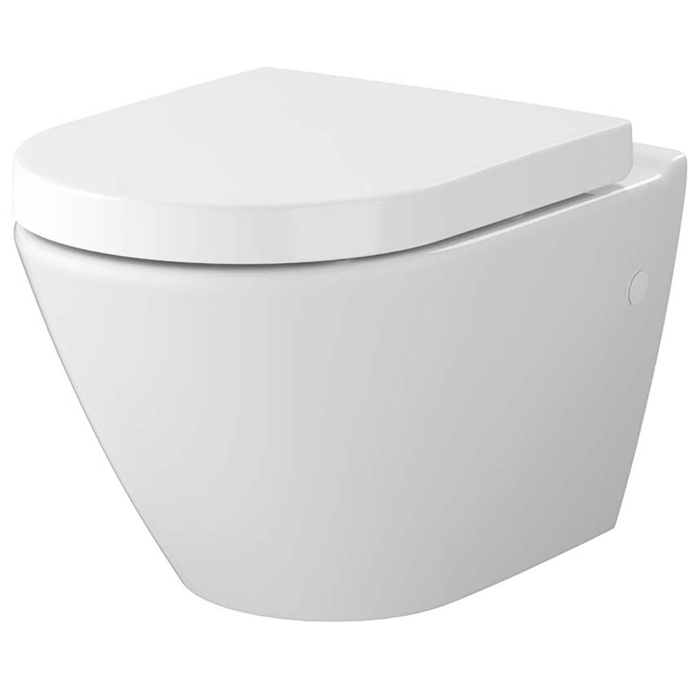CERSANIT MESTO oválná závěsná mísa s WRAP deskou duroplast wo S701-791
