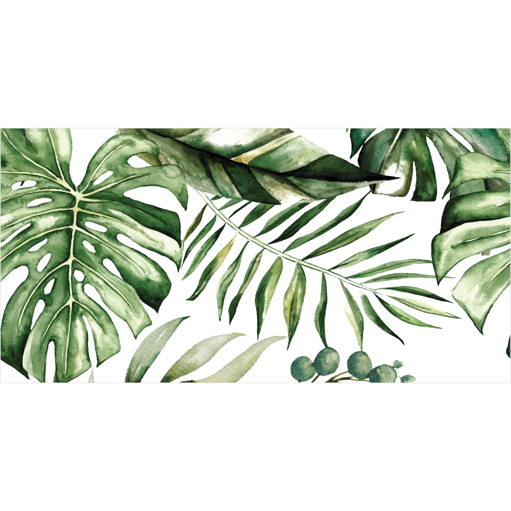 OBKLAD ALFA-CER TROPIC WHITE DEC. A GLOSSY 29,8X59,8