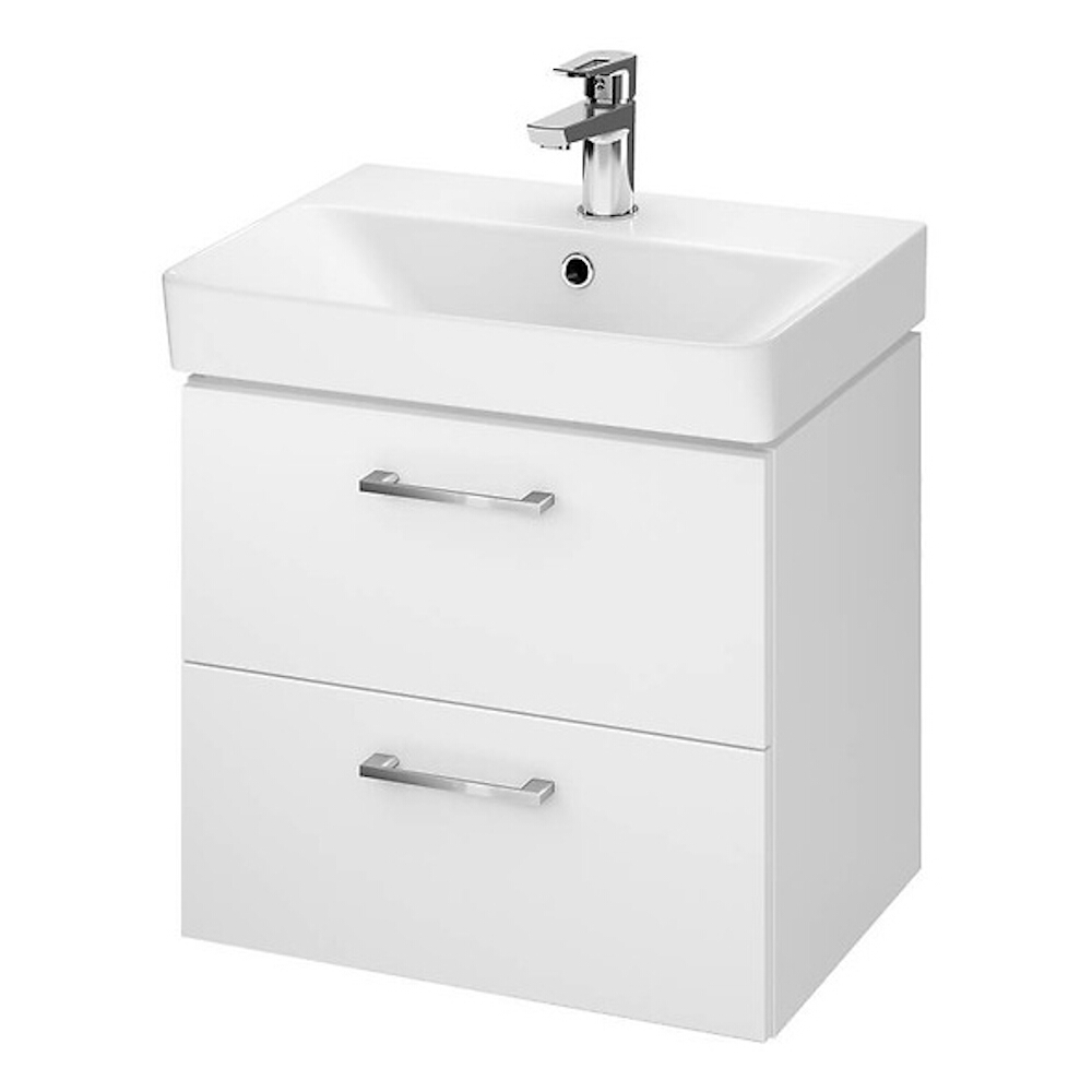 CERSANIT Skříňka s umyvadlem v sadě SET b282 LARA MILLE slim 50 bílá dsm S801-321-DSM