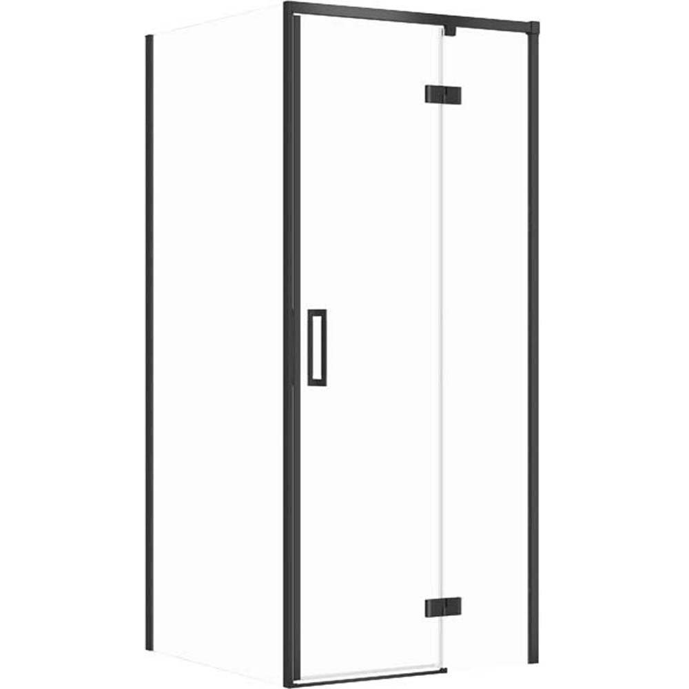 CERSANIT LARGA sprchový kout obdélníkový pravý 80x90x195 cm černý S601-299