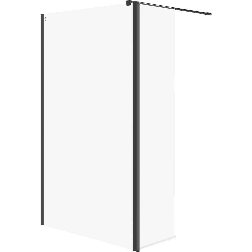 CERSANIT WALK-IN sprchový kout MILLE s pohyblivou stěnou 120x30x200 černý S601-180