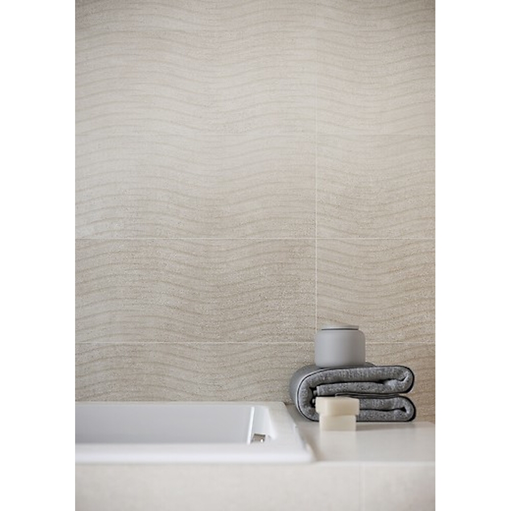 Obklady_na_stěnu_TORANA_cream_structure_satin_24x74_gat._I Obklady na stěnu TORANA cream structure satin 24x74 gat. I
