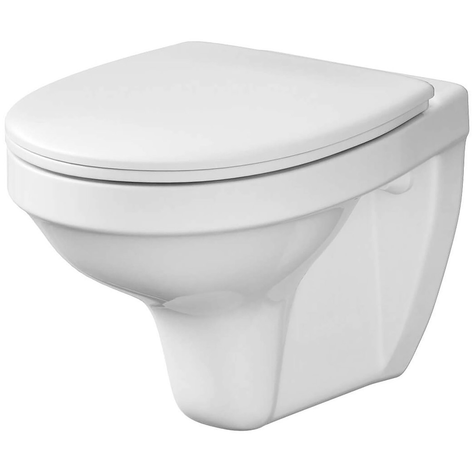 CERSANIT Závěsná WC mísa SET DELFI duroplast sedátko wo K97-199