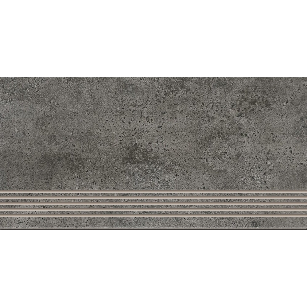 Glazované_dlaždice_stopnica_ASHLAND_graphite_mat_29,8x59,8_gat._I Glazované dlaždice stopnica ASHLAND graphite mat 29,8x59,8 gat. I