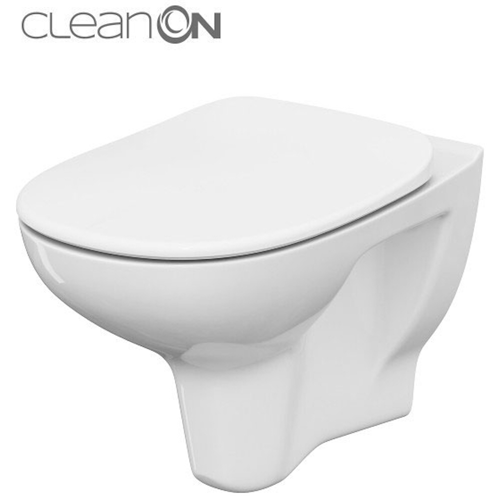 CERSANIT Závěsné WC ARTECO NEW polypropylenové sedátko soft-fall S701-180