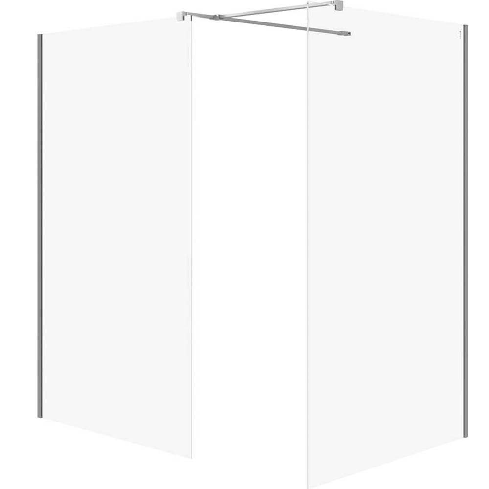 CERSANIT WALK-IN sprchová stěna MILLE 120x90x200 chrom S601-183