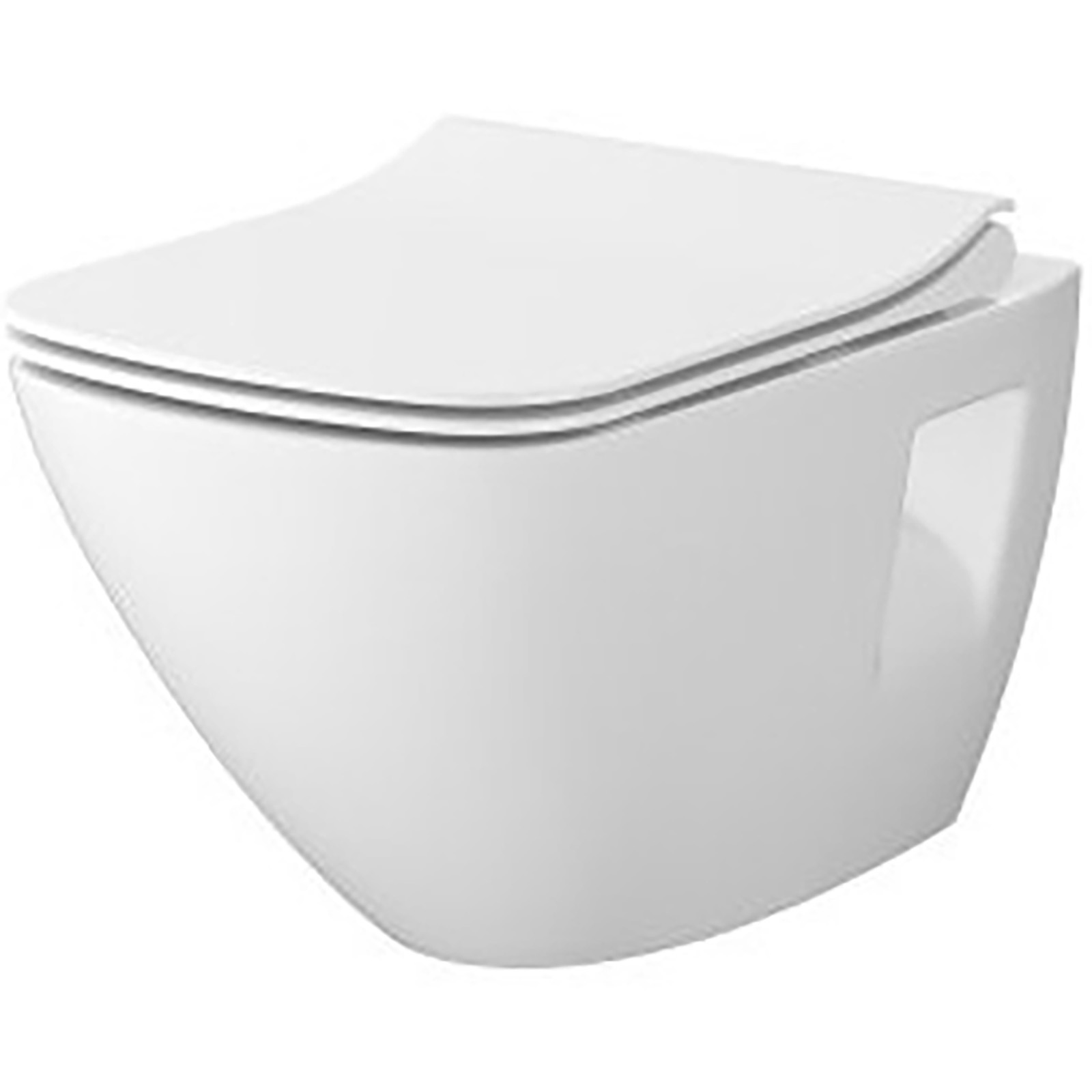 CERSANIT MODUO PLUS závěsná WC mísa s termosetovým sedátkem s poměkkým dovíráním S701-964 CERSANIT MODUO PLUS závěsná WC mísa s termosetovým sedátkem s poměkkým dovíráním S701-964