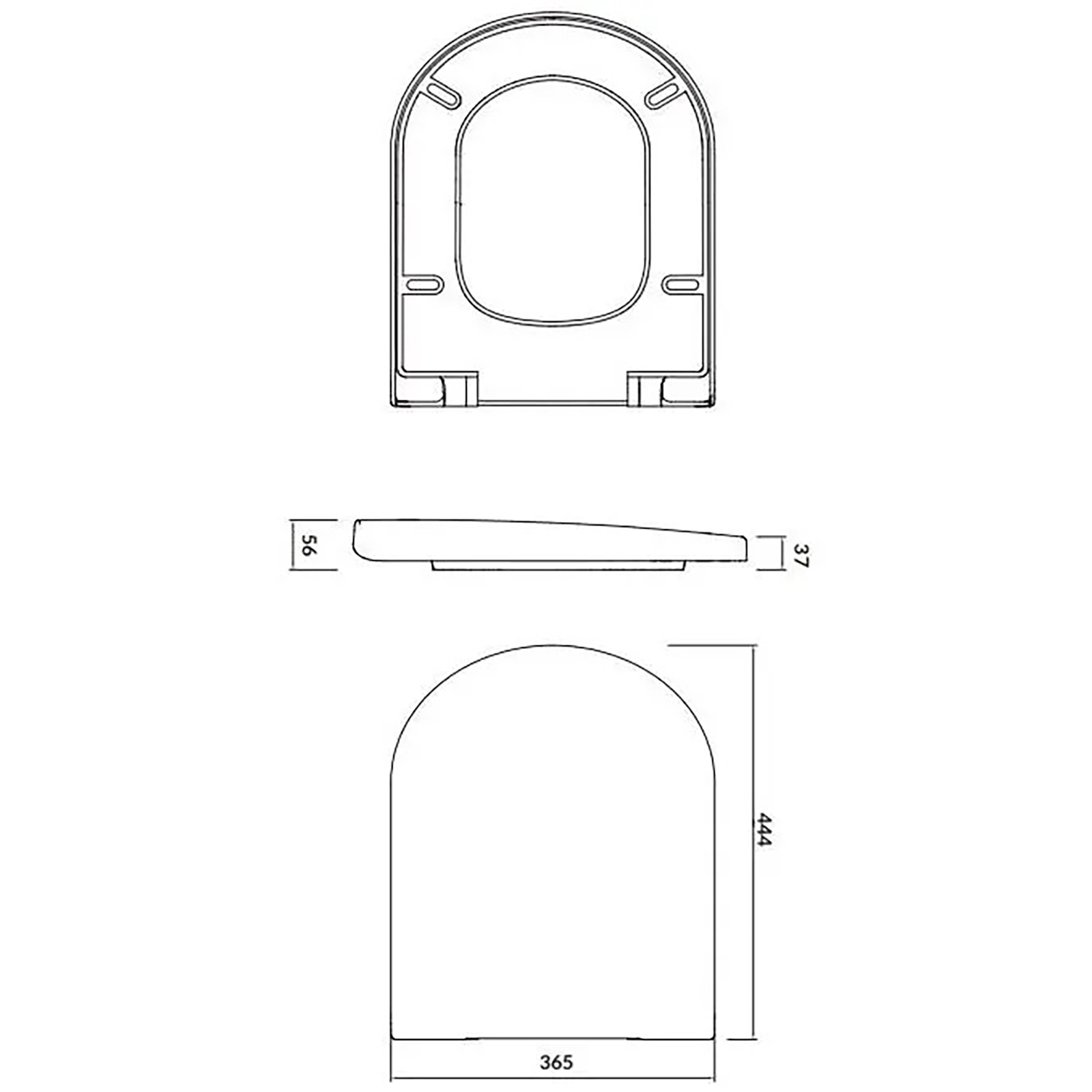 CERSANIT Toaletní prkénko CITY durplast K98-0128