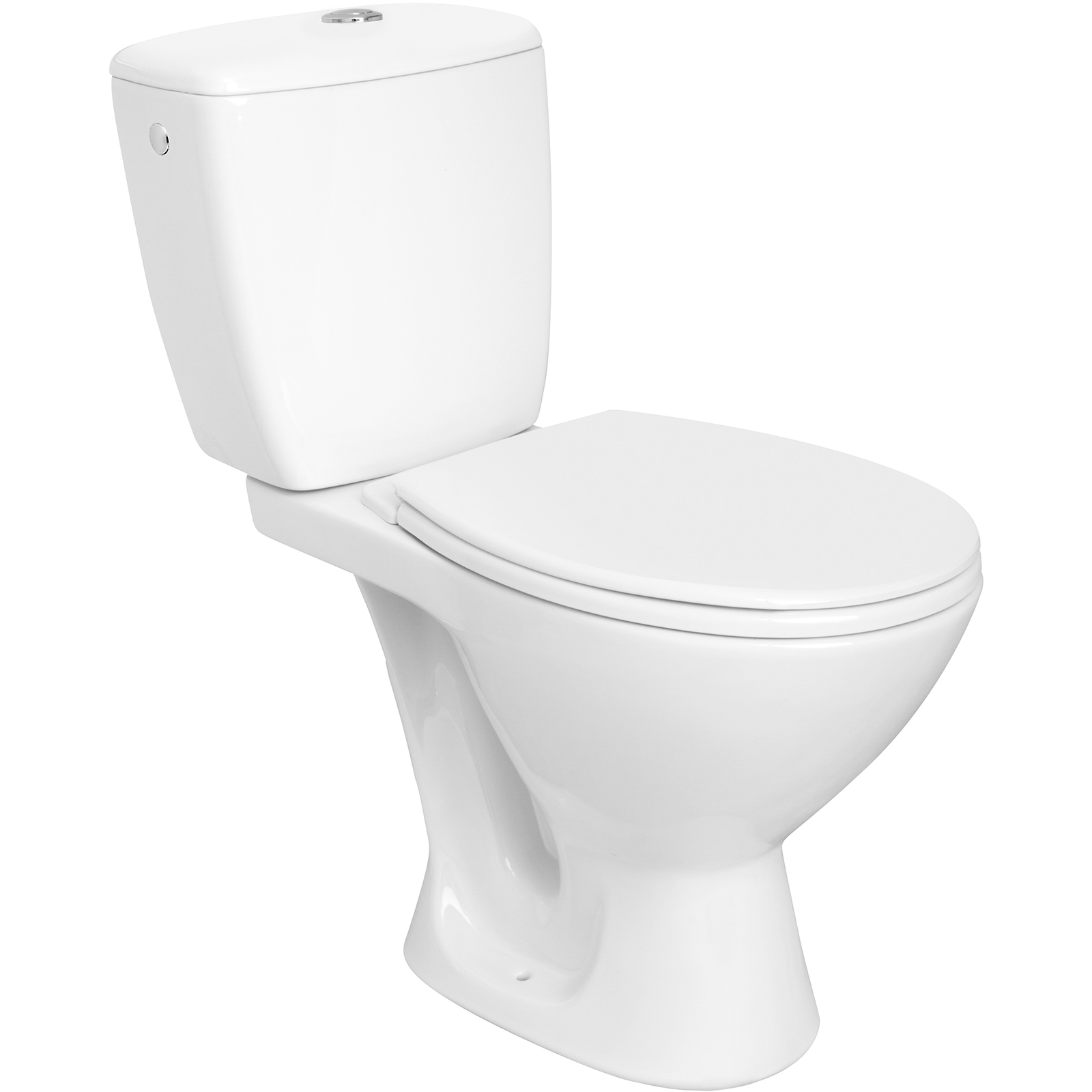 CERSANIT Kompaktní WC 207 K020 3/6 polypropylenové sedátko K100-207