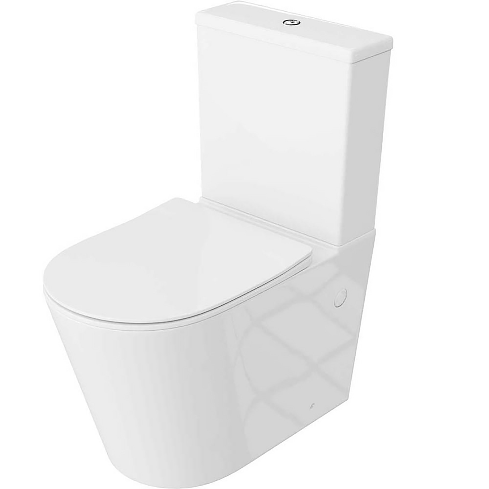 LAVITA Kompaktní WC GULIO vířivá vana s duroplastovým sedákem bílá