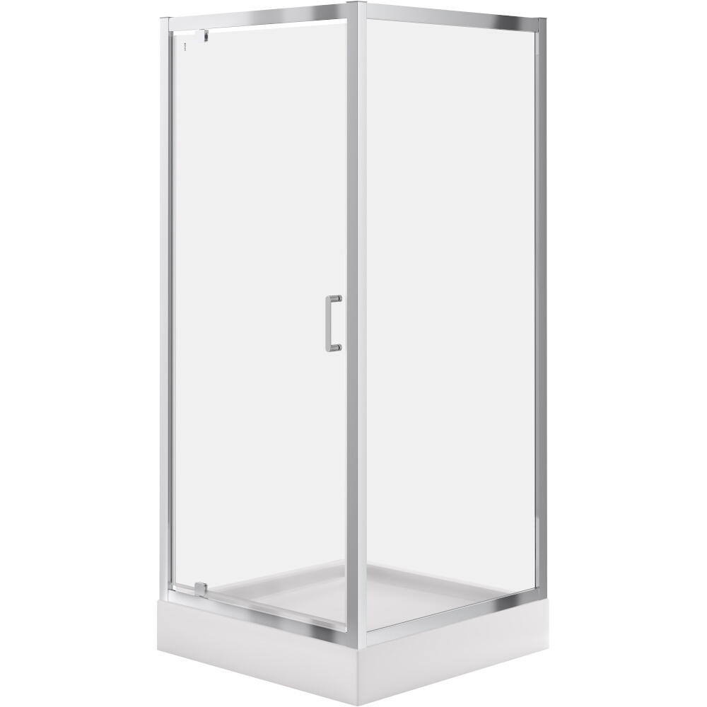 CERSANIT SET B835 ZIP sprchový kout hranatý 90x190 + sprchová vanička TAKO 90x16 S601-204