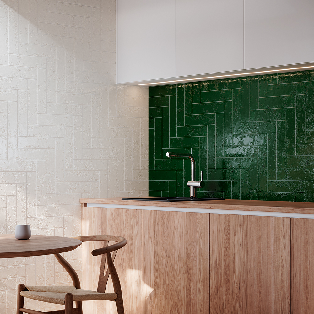 OBKLAD EL BARCO SIGMA VERDE GLOSSY 7,5X30