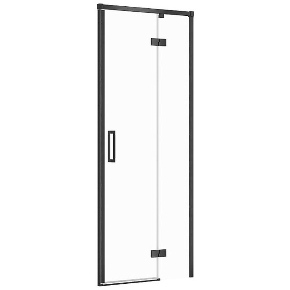 CERSANIT Sprchové dveře LARGA černé 80x195 PRAVÉ sklo S932-123 CERSANIT Sprchové dveře LARGA černé 80x195 PRAVÉ sklo S932-123