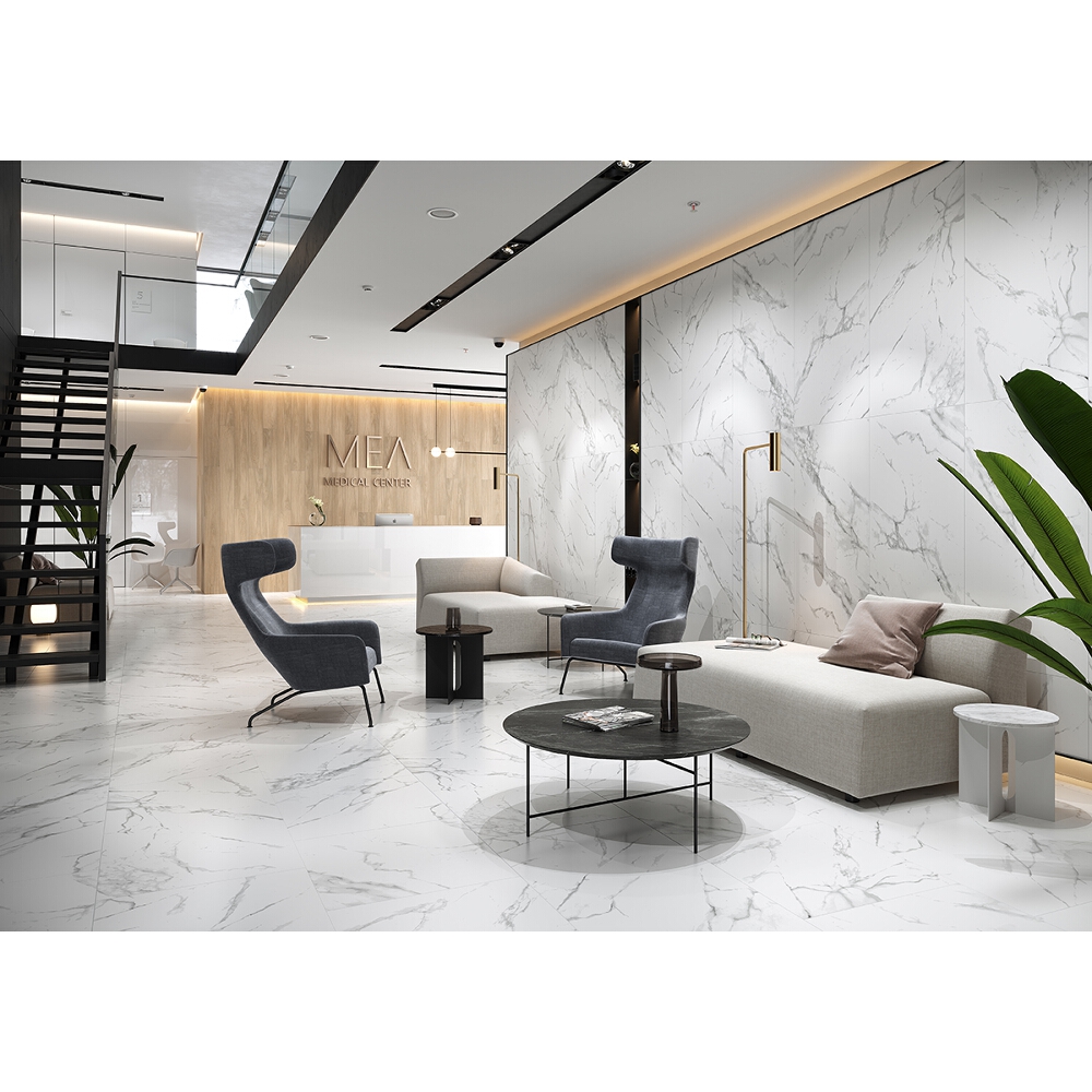Glazované_dlaždice_CALACATTA_MARBLE_white_mat_59,8x119,8 Glazované dlaždice CALACATTA MARBLE white mat 59,8x119,8