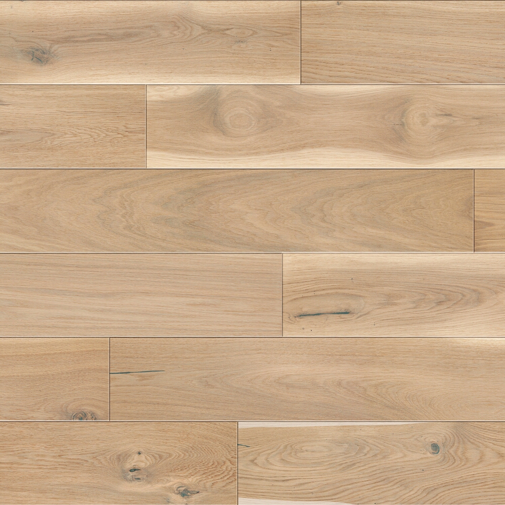 Dřevěné podlahy BARLINEK DUB 1-LAM LAK MATNÝ CREAM FÁZA KARTÁČOVANÁ 14x180x1092mm VARIOUS