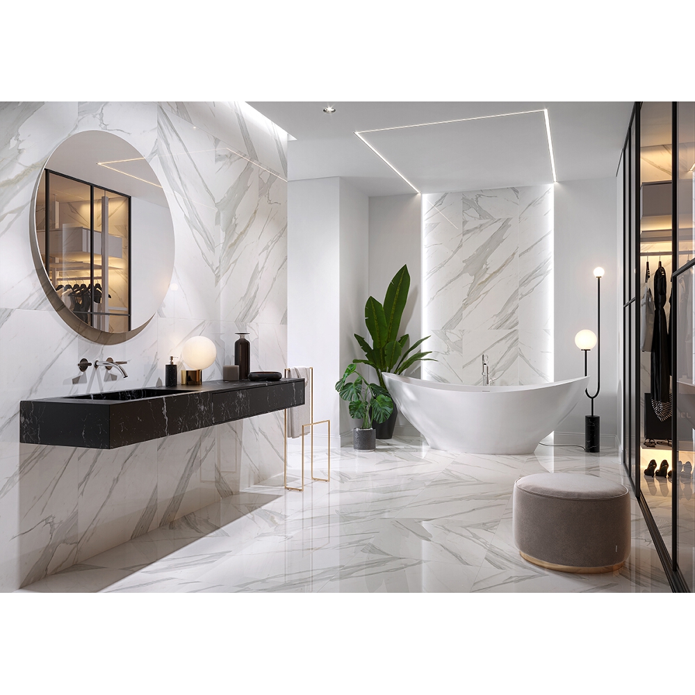 Glazované_dlaždice_CALACATTA_MARBLE_white_mat_59,8x119,8 Glazované dlaždice CALACATTA MARBLE white mat 59,8x119,8