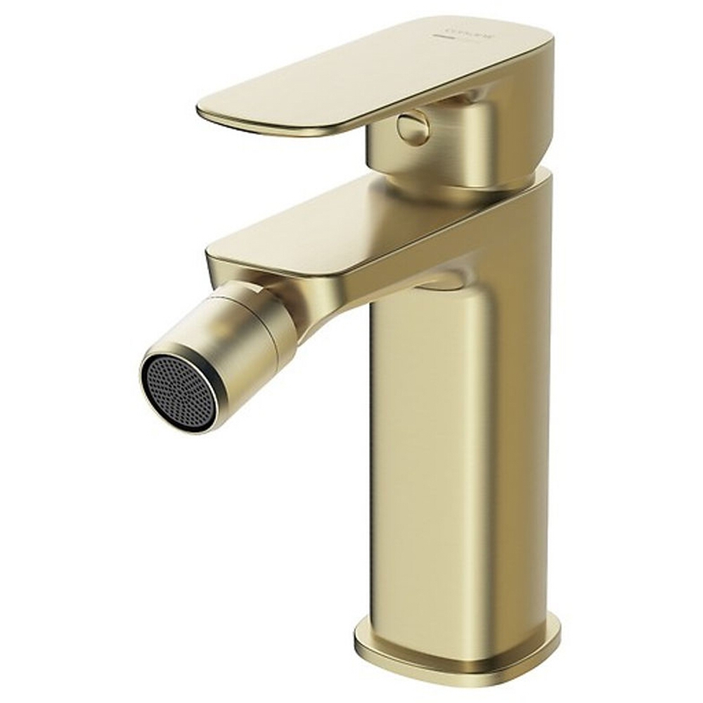 CERSANIT Stojací bidetová baterie LARGA gold matt S951-381