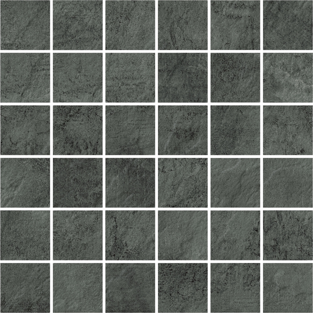 DLAŽBA MOZAIKA PIETRA DARK GREY MATT 29,7X29,7