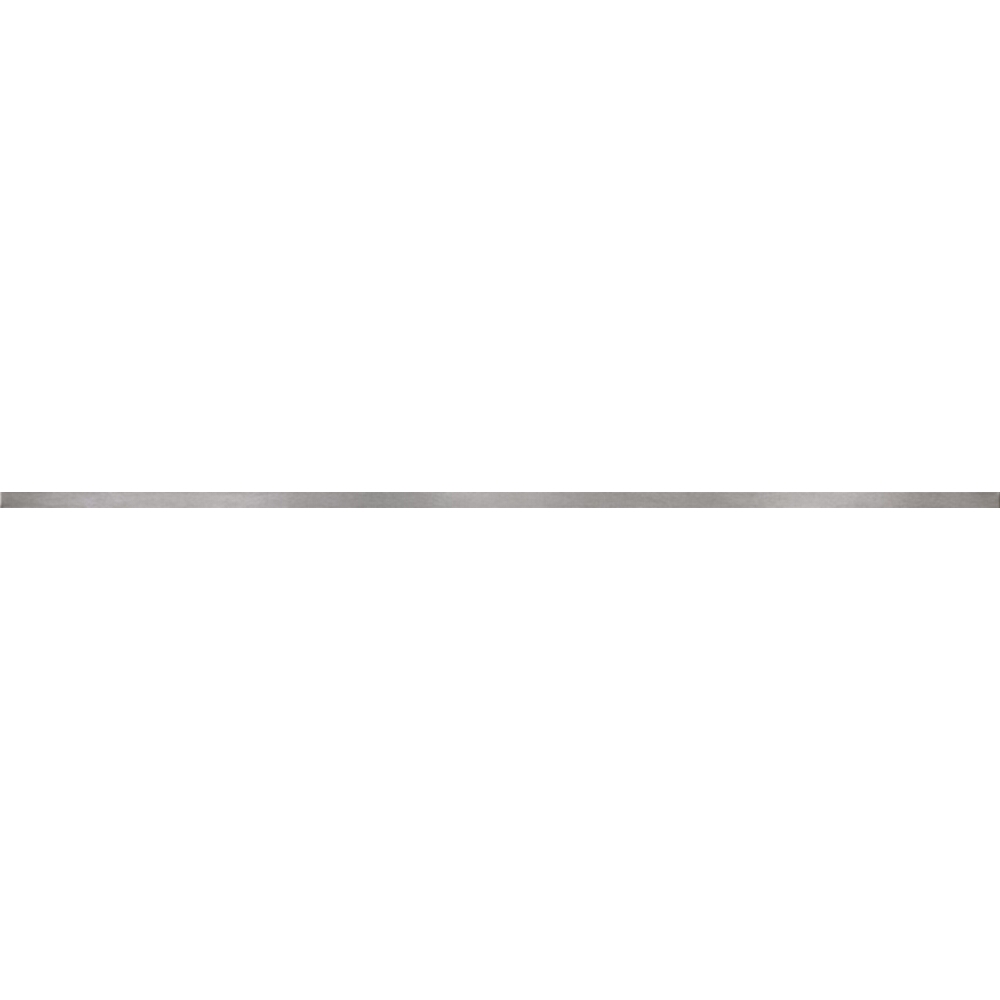 Obklady na stěnu listwa UNIVERSAL METAL BORDERS silver glossy 1x60