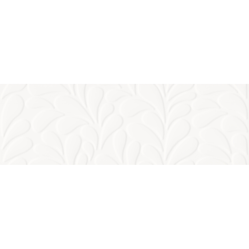 OBKLAD BLANKA WHITE LEAF STRUCTURE GLOSSY 29X89 OBKLAD BLANKA WHITE LEAF STRUCTURE GLOSSY 29X89