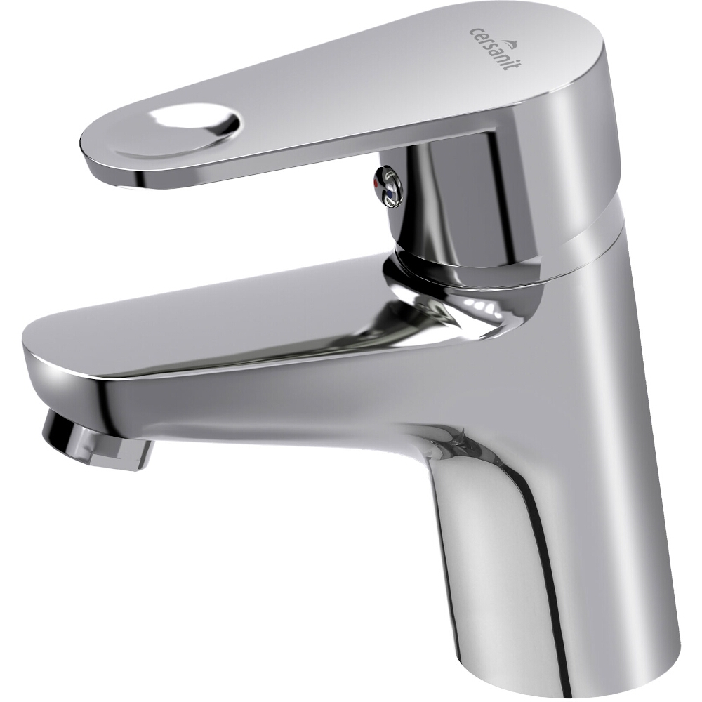 CERSANIT Umyvadlová baterie stojící na podlaze CARI chrom s plastovou zátkou S951-040 CERSANIT Umyvadlová baterie stojící na podlaze CARI chrom s plastovou zátkou S951-040