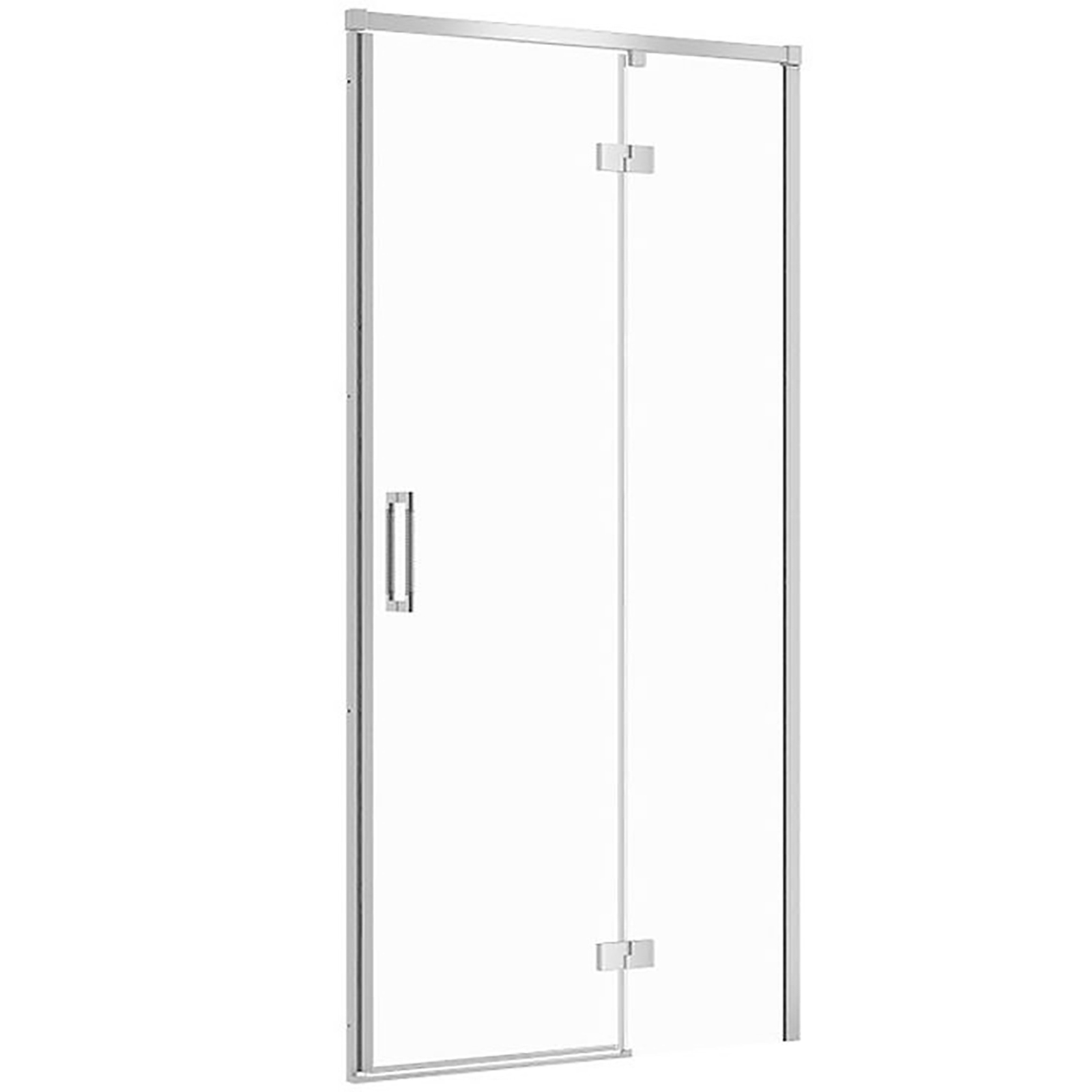 CERSANIT Sprchové dveře LARGA chrom 100x195 PRAVÉ čiré sklo S932-117
