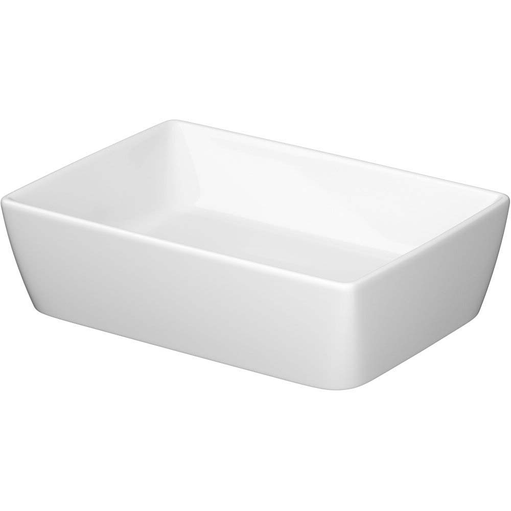 CERSANIT CITY SP50 umyvadlo na desku s keramickou zátkou K35-048