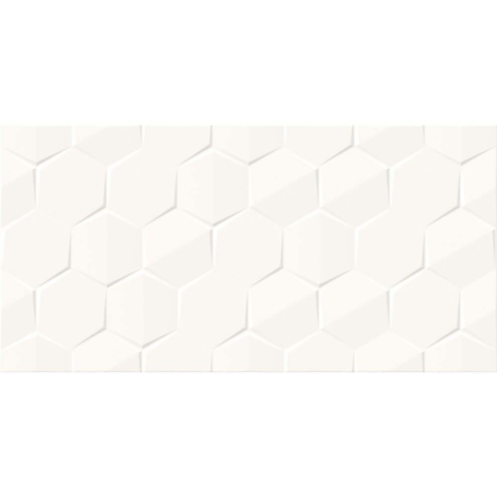 OBKLAD ALTERIO WHITE HEXA STRUCTURE SATIN 29,8X59,8* OBKLAD ALTERIO WHITE HEXA STRUCTURE SATIN 29,8X59,8*