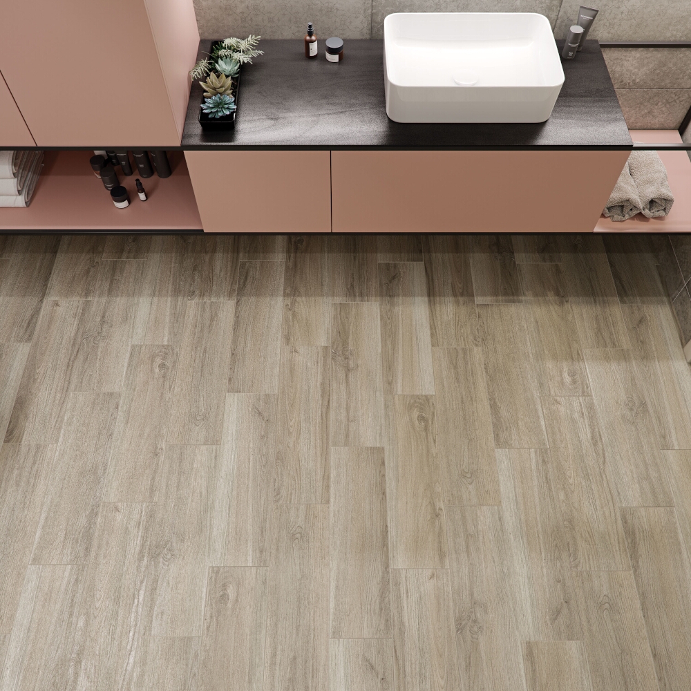 Glazované_dlaždice_PURE_WOOD_light_beige_structure_mat_18,5x59,8_#517 Glazované dlaždice PURE WOOD light beige structure mat 18,5x59,8 #517