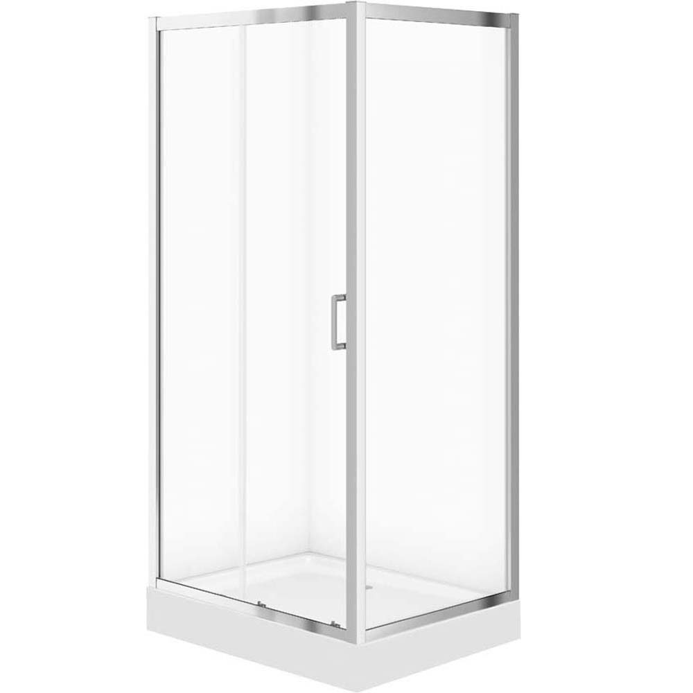 CERSANIT ARTECO obdélníkový sprchový kout 100x80 se sprchovou vaničkou TAKO 100x16 S601-357