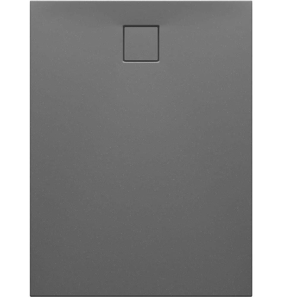 CERSANIT Obdélníková sprchová vanička TAKO SLIM 120x90x4,5 šedá matná se sifonem S208-001