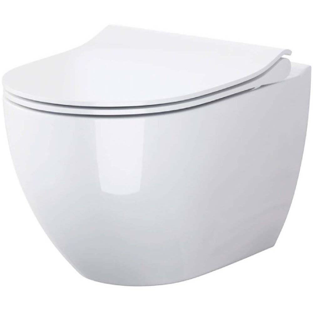 CERSANIT ZEN závěsná WC mísa s duroplastovým sedátkem SLIM S701-428-ECO