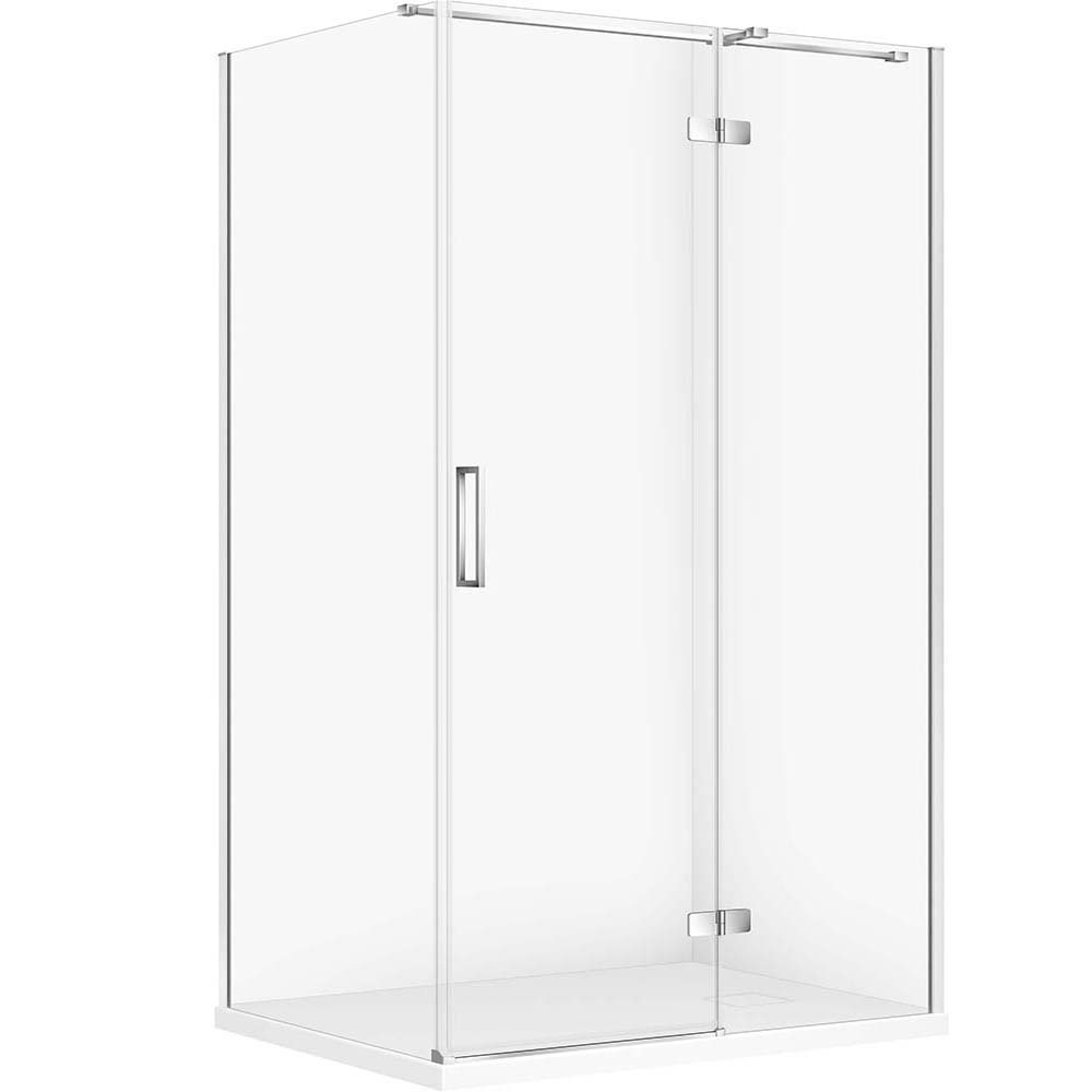 CERSANIT Set obdélníkový sprchový kout JOTA pravý 120x90 chrom, sprchová vanička TAKO SLIM bílá S601-414 CERSANIT Set obdélníkový sprchový kout JOTA pravý 120x90 chrom, sprchová vanička TAKO SLIM bílá S601-414