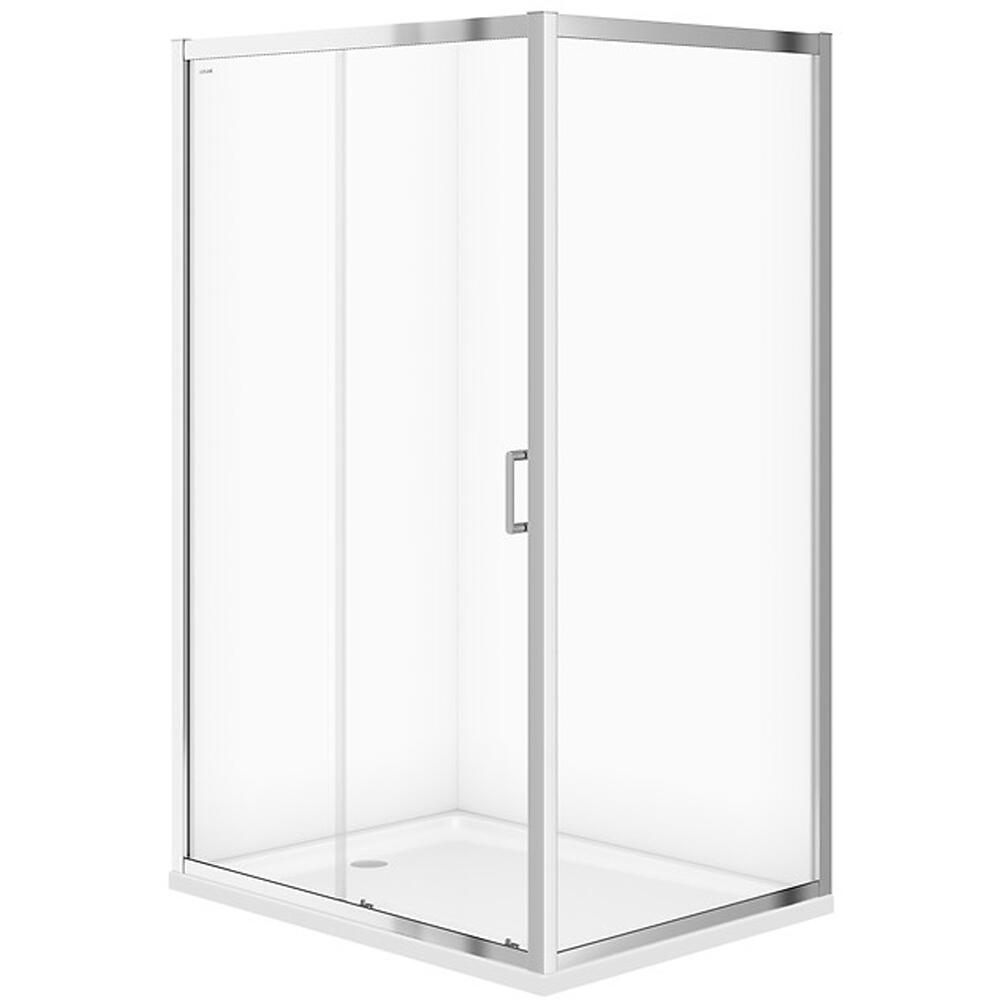CERSANIT ARTECO posuvný sprchový kout 120x90x190 čiré sklo S157-012