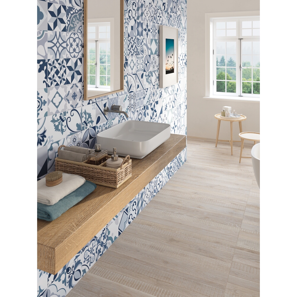 Glazované_dlaždice_hiszpański_GAYAFORES_Lumier_Blue_mat_33,15x33,15_gat._I Glazované dlaždice hiszpański GAYAFORES Lumier Blue mat 33,15x33,15 gat. I