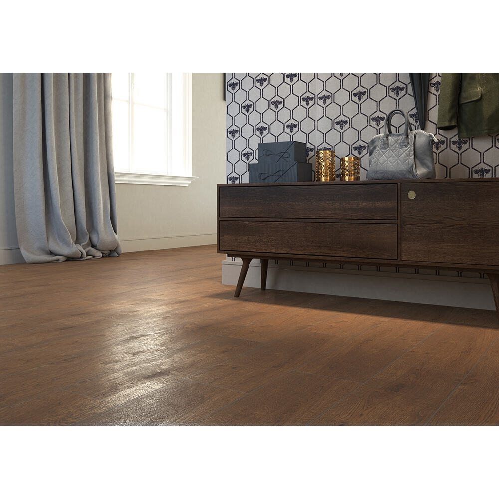 Glazované dlaždice ROYALWOOD brown mat 18,5x59,8 #518