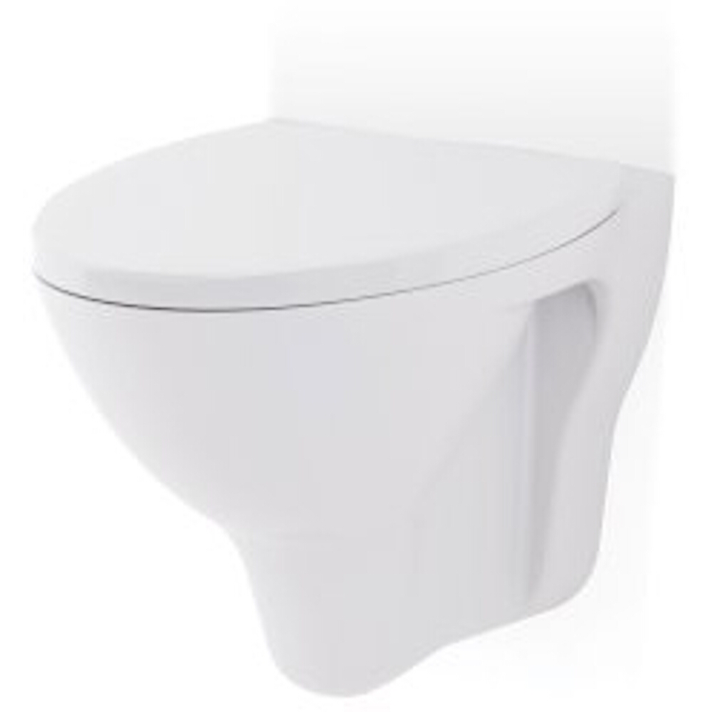 CERSANIT Závěsná WC mísa MITO ČERVENÁ/ duroplast TS501-009 sedátko