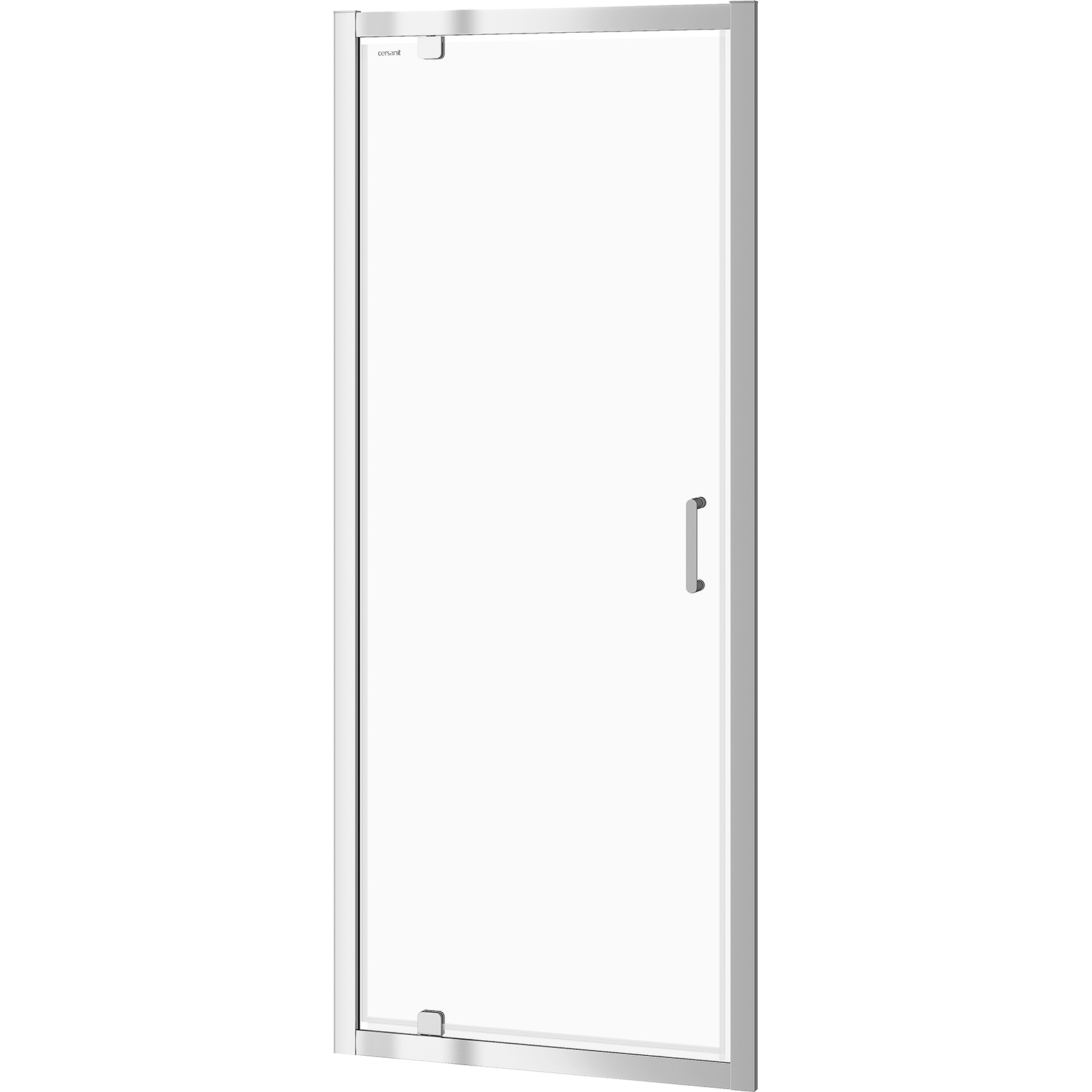 CERSANIT SPRCHOVÁ KABINKA OTOČNÁ DVEŘ ZIP 80X190 PRŮHLEDNÉ SKLO S154-005